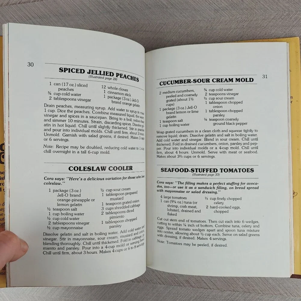 Cora's Country Cookbook Hardcover 1977 First Printing Local Ethnic Recipes